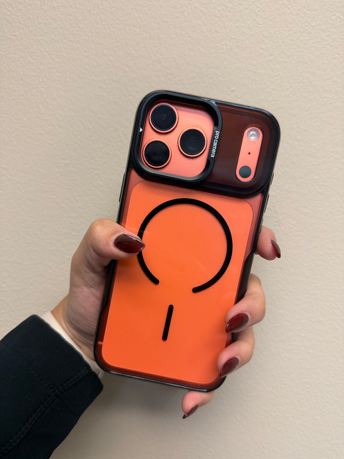 Case Cristalino de Lujo con Imán para iPhone 17 Pro Max