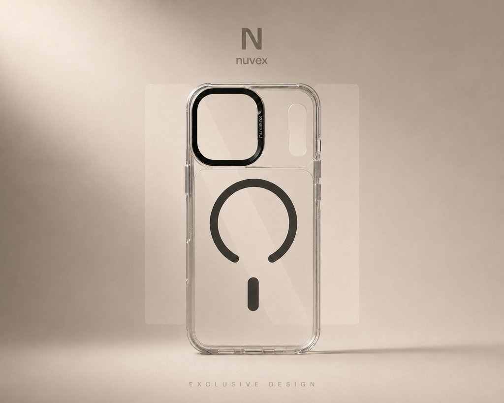Case Cristalino de Lujo con Imán para iPhone 17 Pro Max