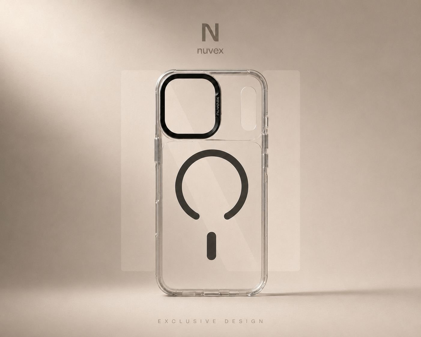 Case Cristalino de Lujo con Imán para iPhone 17 Pro Max